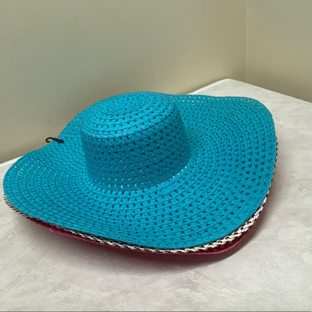Bundle Colorful Pink  and Blue  Sun Hats
